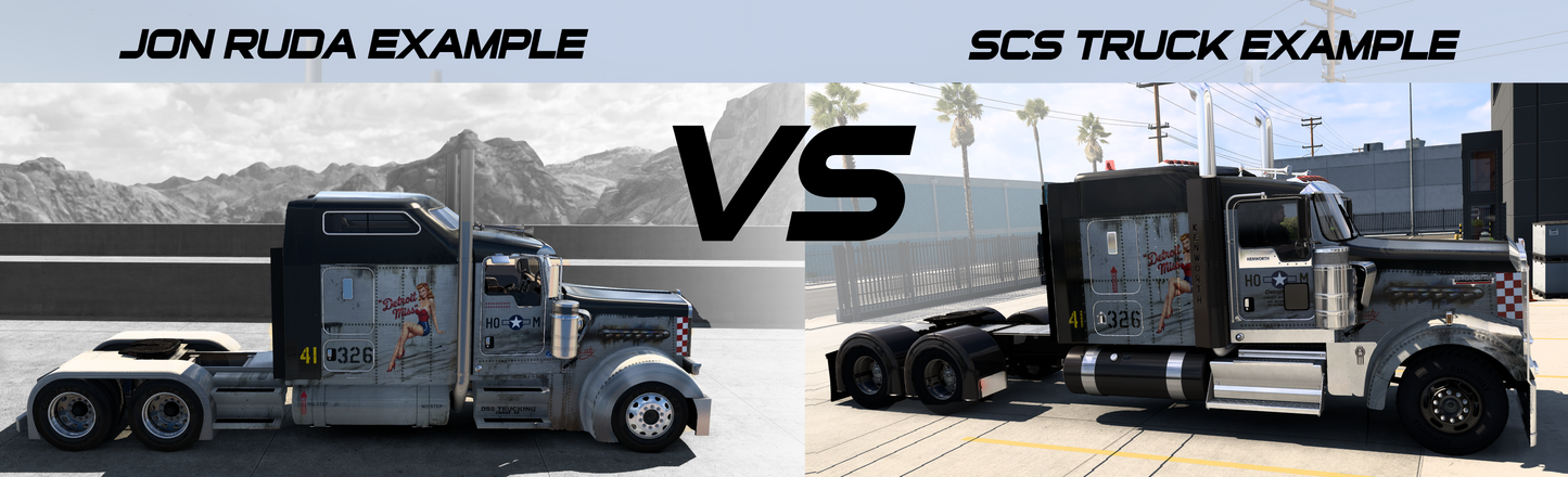 Rusty Skin Mod for ATS | Kenworth W900 ( WORKS WITH Jon Ruda & SCS)
