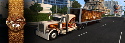 Casino Royale | Vintage Vegas Skin MOD for SCS 389 Pete & Ruda Glider ( TRUCK NOT INCLUDED)