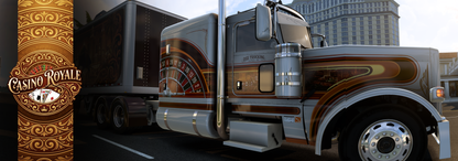 Casino Royale | Vintage Vegas Skin MOD for SCS 389 Pete & Ruda Glider ( TRUCK NOT INCLUDED)