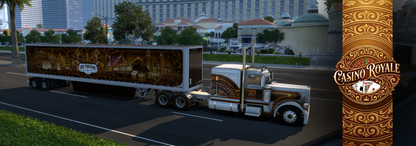 Casino Royale | Vintage Vegas Skin MOD for SCS 389 Pete & Ruda Glider ( TRUCK NOT INCLUDED)