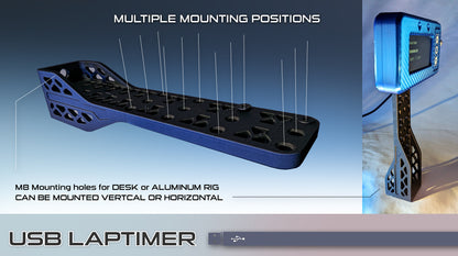 PACELOGIC Lap Timer with Bracket | 4in Touch Screen | Fully licensed PACELOGIC Pro software | Immense amounts of telemetry data !!!