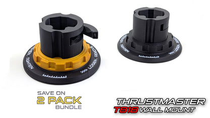 Thrustmaster T818 Wall Mount | Race Car Center Lock Inspired | High Quality Stylish & Secure