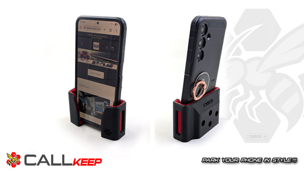 Sim Racing Phone Holder – CallKeep Secure Mount, Fits Most Smartphones, USA-Made