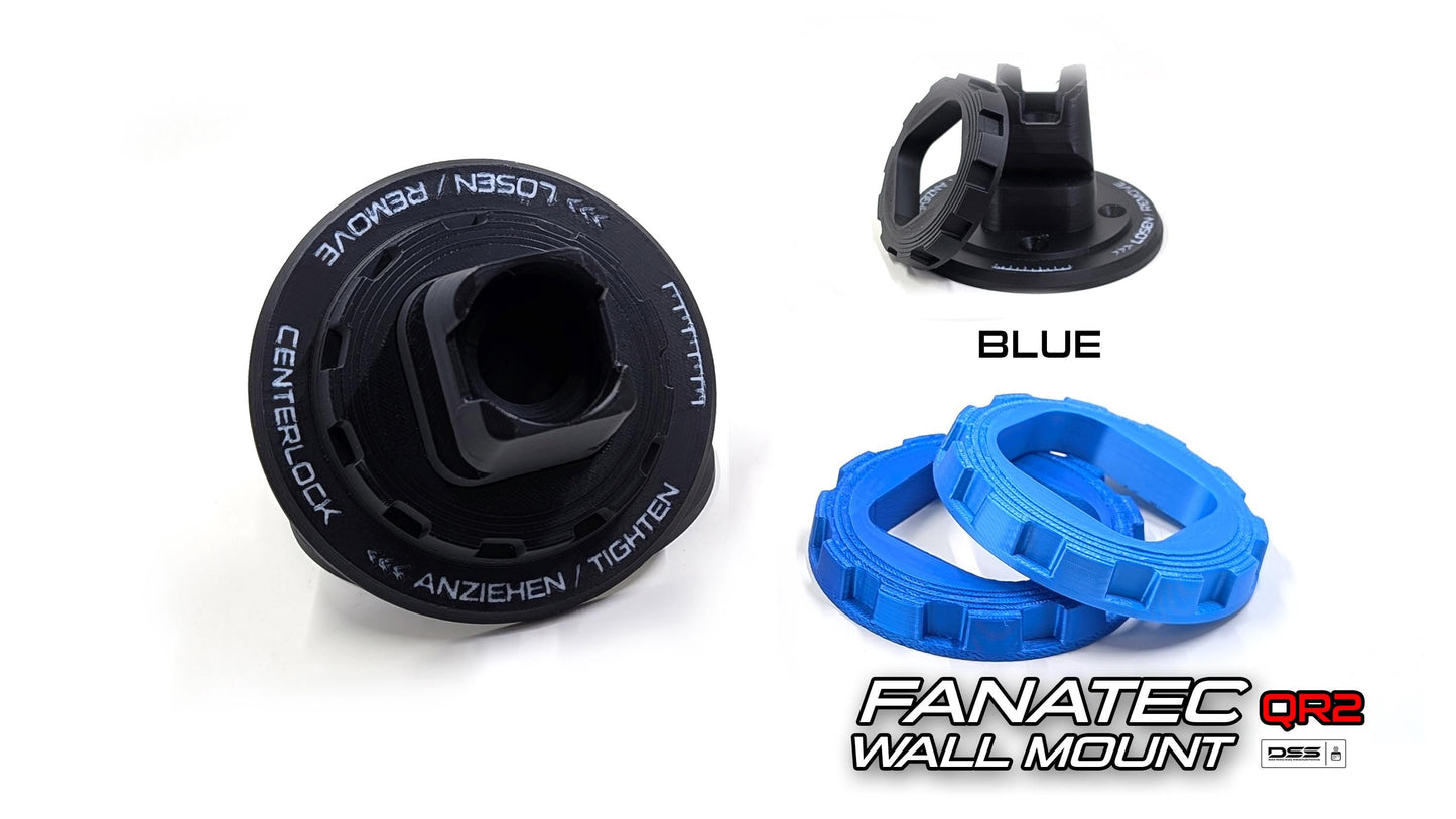 Fanatec QR2 Wall Mount | Race Car Center Lock Inspired | High Quality Stylish & Secure