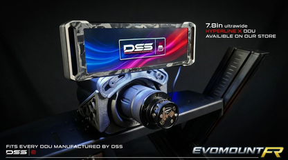 EvoMount FR – Front-Mount Bracket for Simagic Alpha Evo | Add DDUs, Screens & Accessories