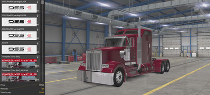 Yard Dog – Truck and Trailer Skin MOD / Fits Jon Ruda Kenworth W900 and Peterbilt Glider