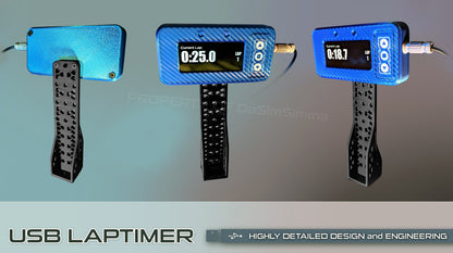 PACELOGIC Lap Timer with Bracket | 4in Touch Screen | Fully licensed PACELOGIC software | Immense amounts of telemetry data !!!