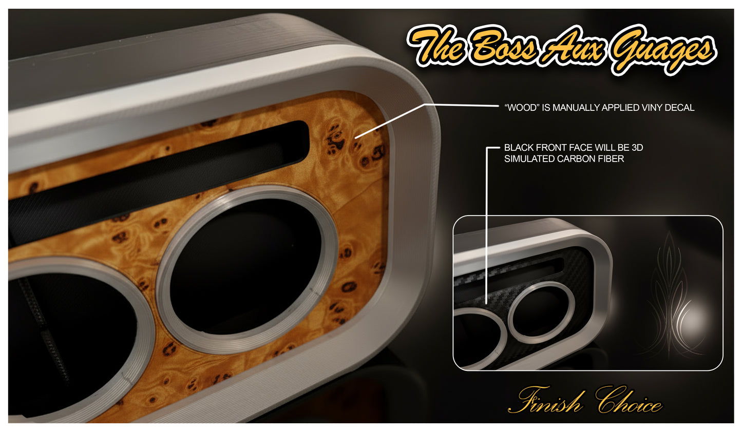 The BOSS Truck Gauge Display | HD Touch Screen Realistic Sim Truck Dashboard for ATS ETS2