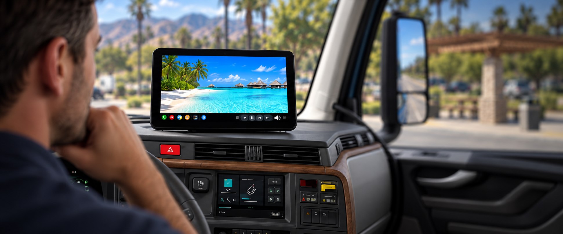 YouTube in your cab