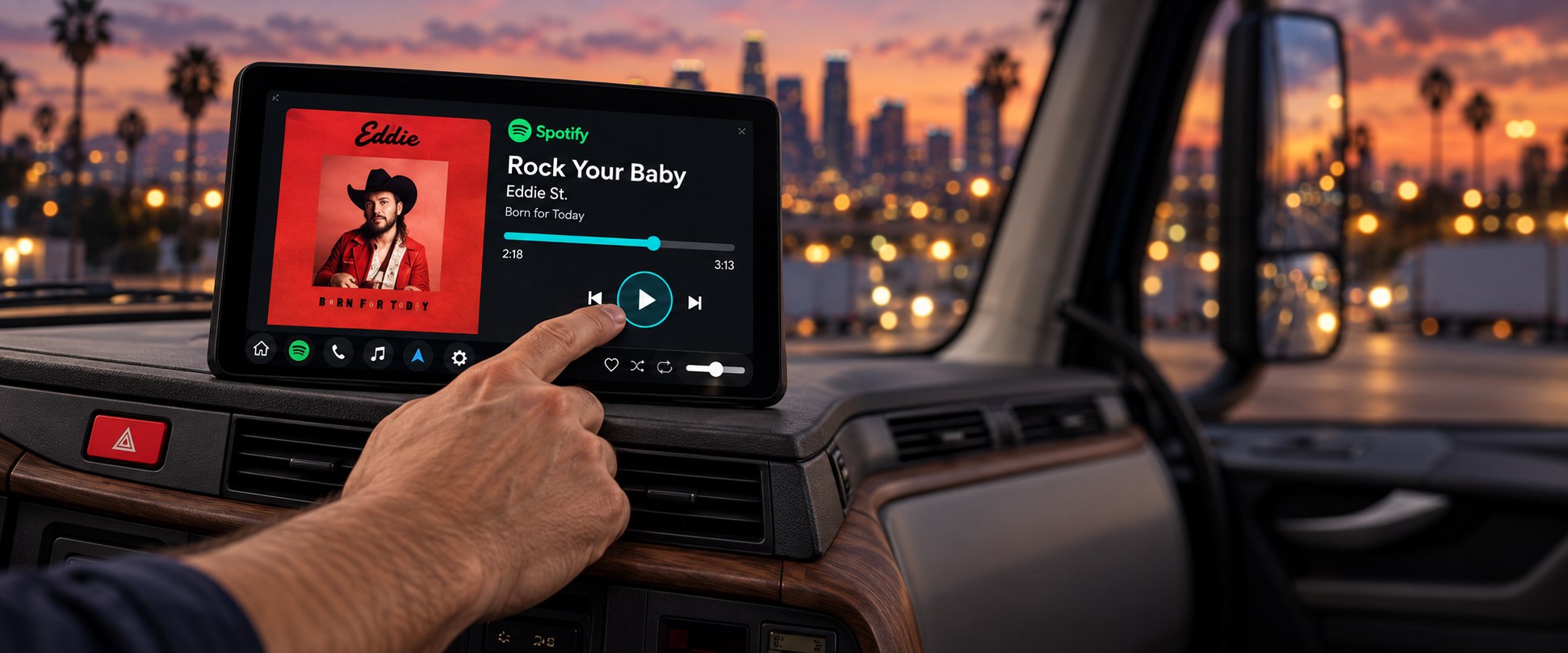 Spotify in your cab
